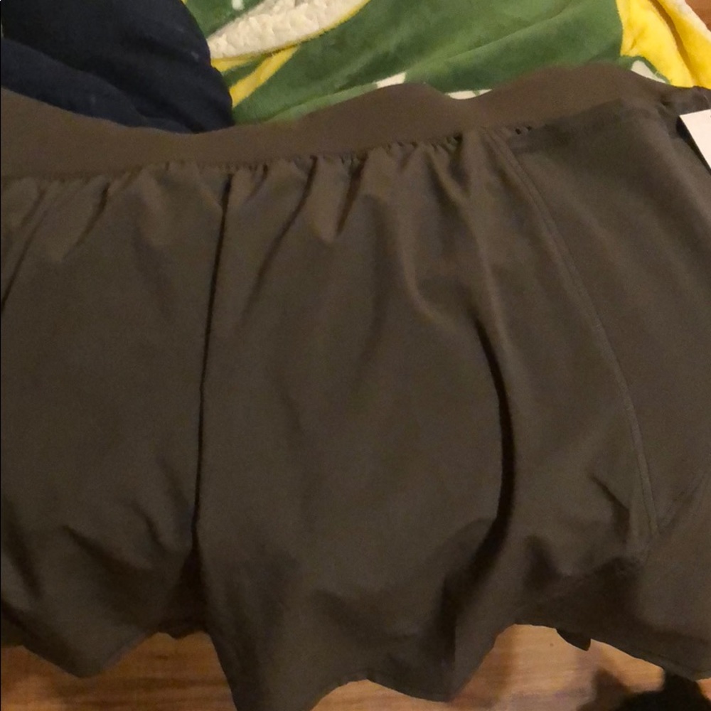 Lane Bryant skort army green
